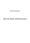 Duo for Piano and Percussion